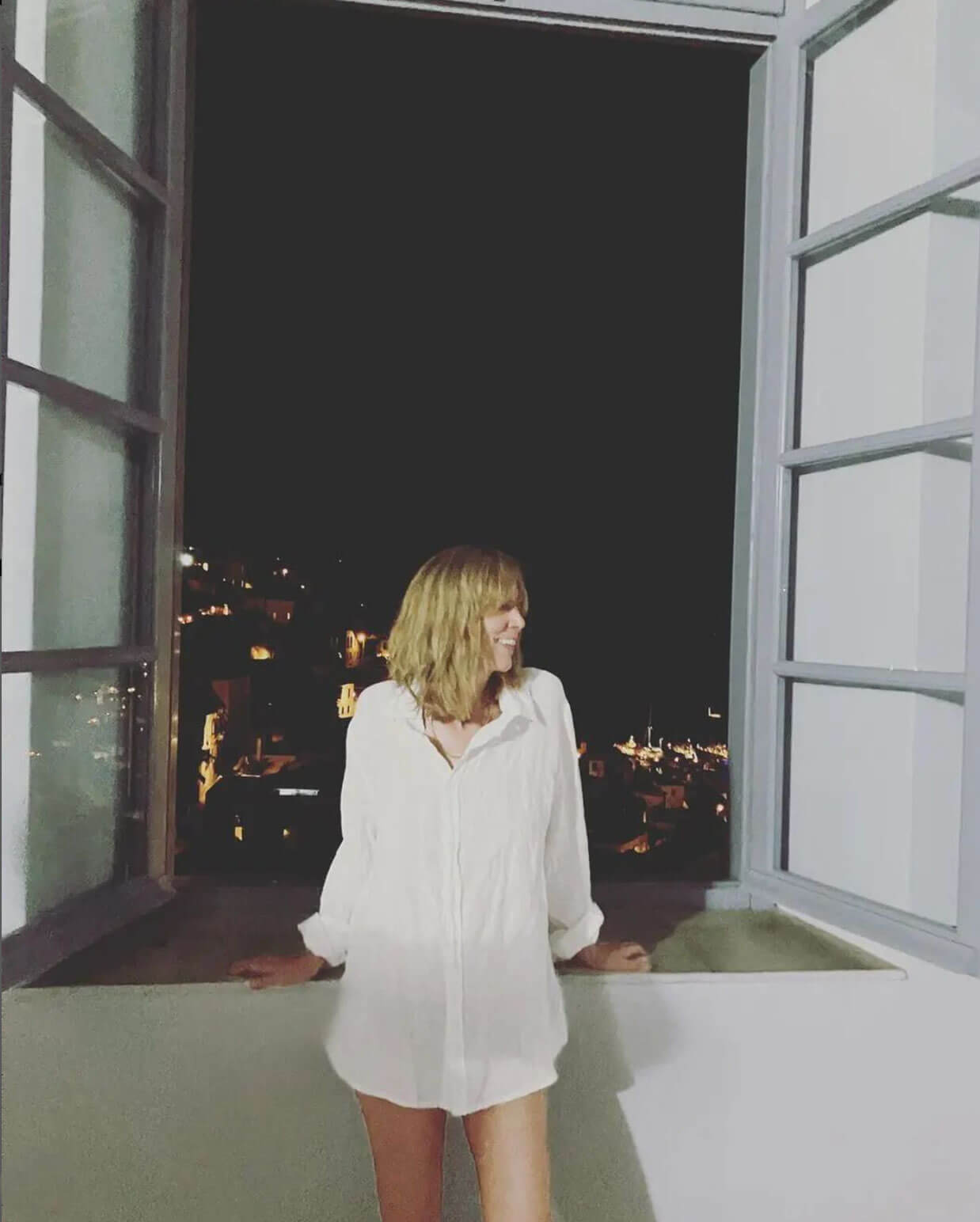 Beth Orton at the Old Carpet Factory Recording Studio on Hydra Island in Greece