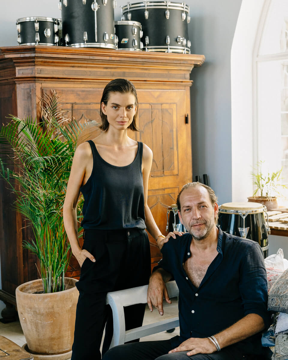 Ekaterina Juskowski and Stephan Colloredo Mansfeld at the Old Carpet Factory